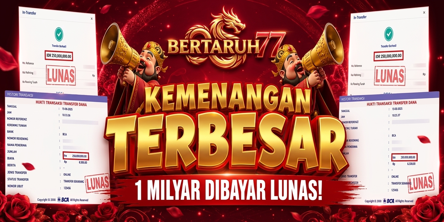 SELAMAT DATANG DI SITUS RESMI BERTARUH77