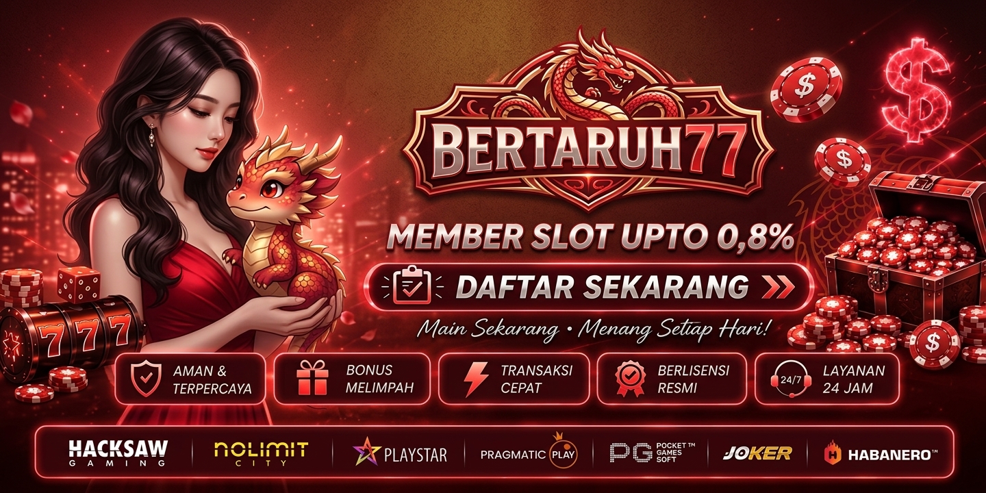 SELAMAT DATANG DI SITUS RESMI BERTARUH77